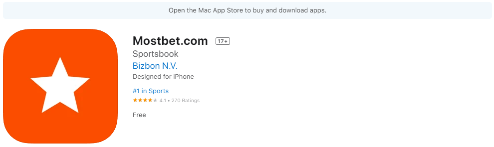 Mostbet iOS yüklə